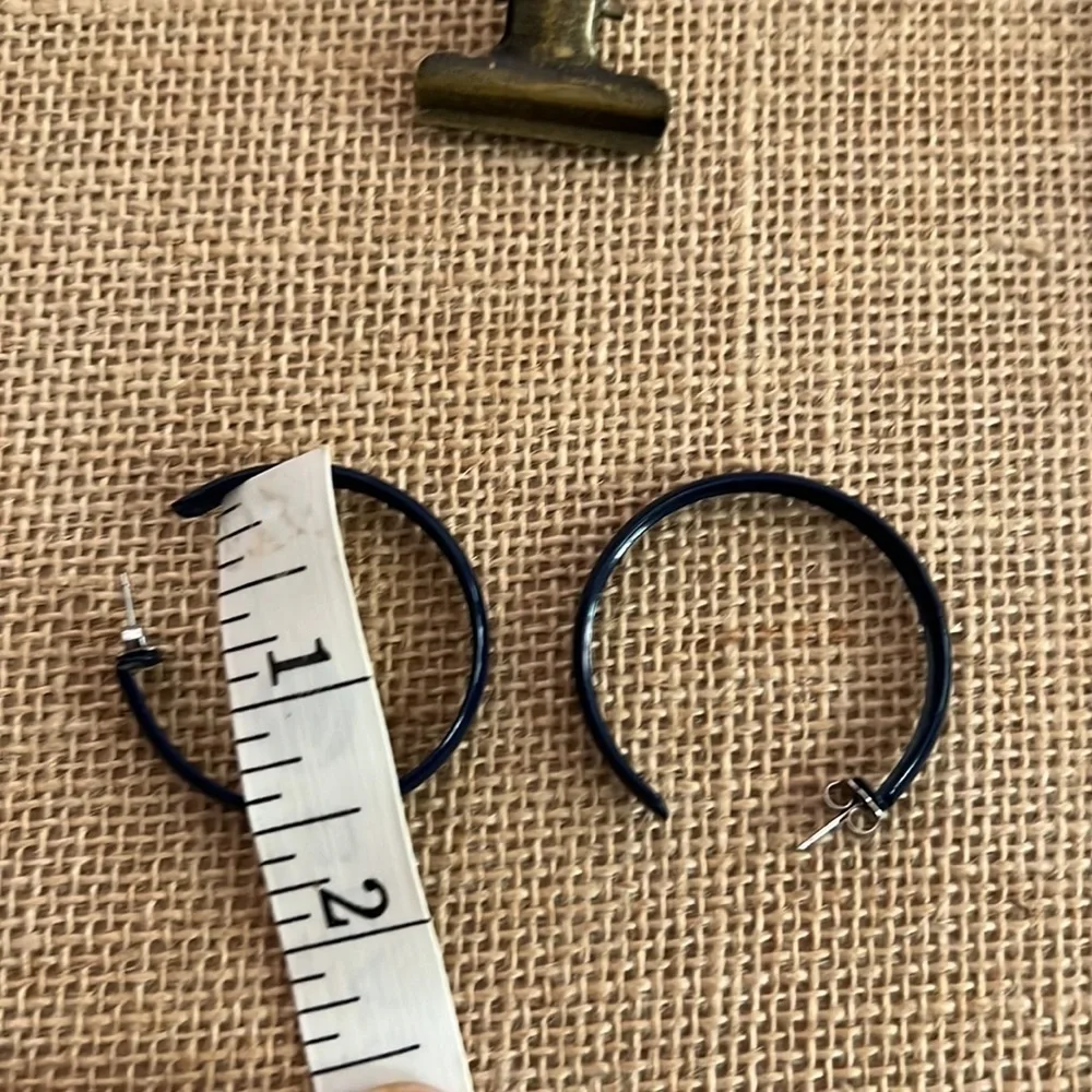 Vintage hoop earrings